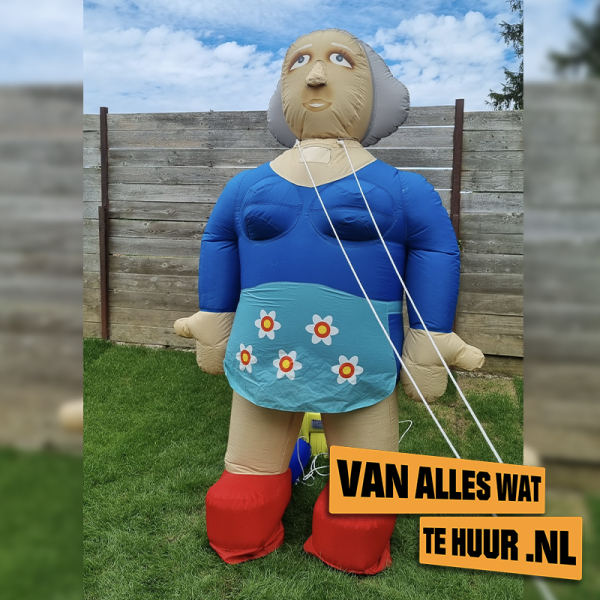 Sarah Opblaasbaar feestpop (2,4m) - Afbeelding 2