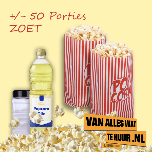 Popcorn Machine ( +40 porties) - Afbeelding 2